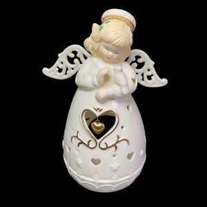 ❤️Pretty Christmas Angel tea light holder